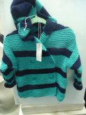 Teal, & navy blue with hood 1 year
